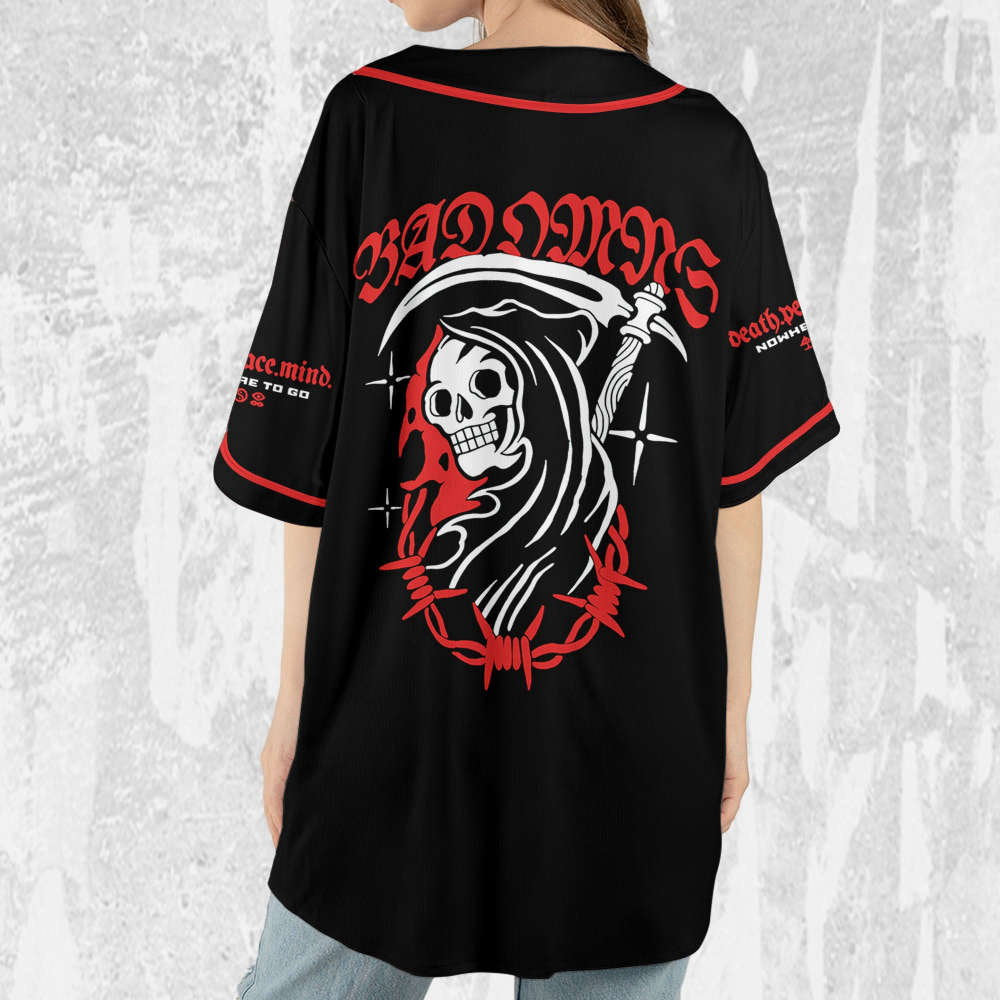 Personalize Bad Omens Band Jersey, Bad Omens Band Music Tour 2023 Shirt,Bad Omens Baseball Jersey,Concrete Jungle Tour 2023