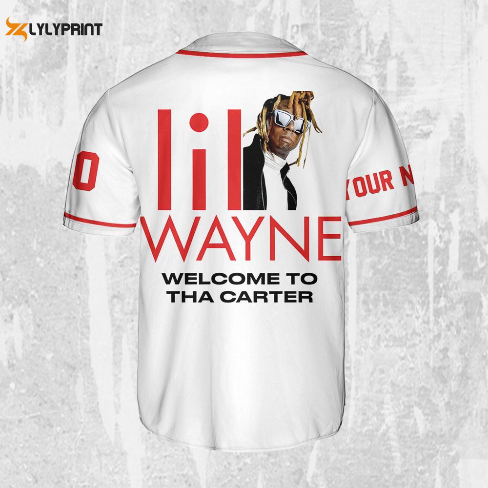 Personalize Lil Wayne Welcome To Tha Carter Jersey, Custom Baseball Jersey - lylyprint.com T-Shirts, Hoodie,... (Image 2)