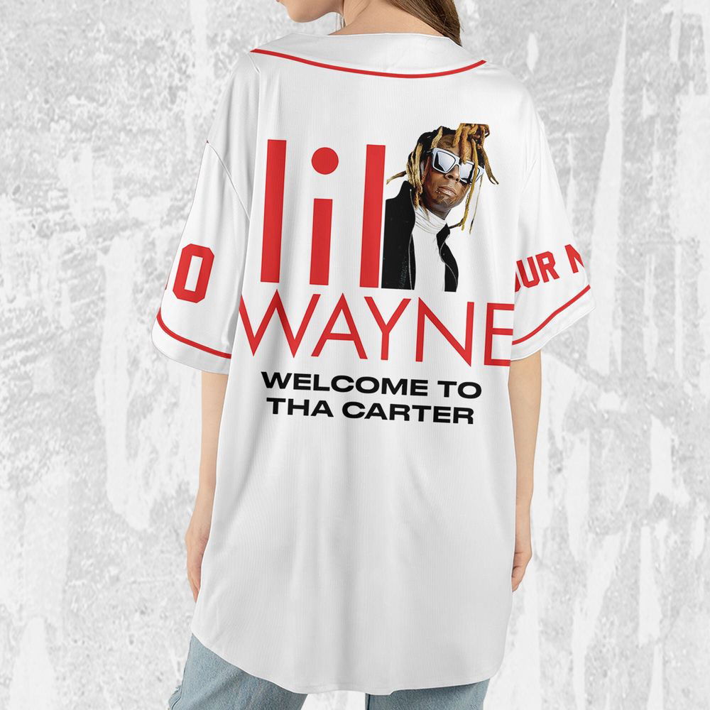 Personalize Lil Wayne Welcome To Tha Carter Jersey, Custom Baseball Jersey - lylyprint.com T-Shirts, Hoodie,... (Image 4)