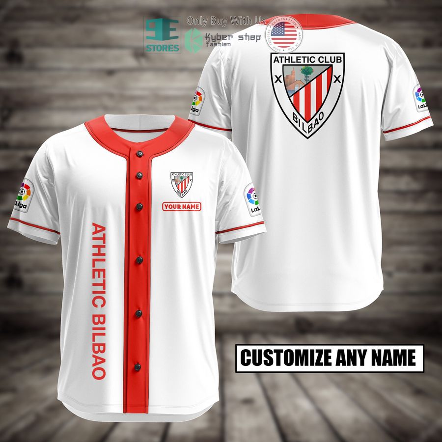 BEST A.Bilbao Custom Name Baseball Jersey