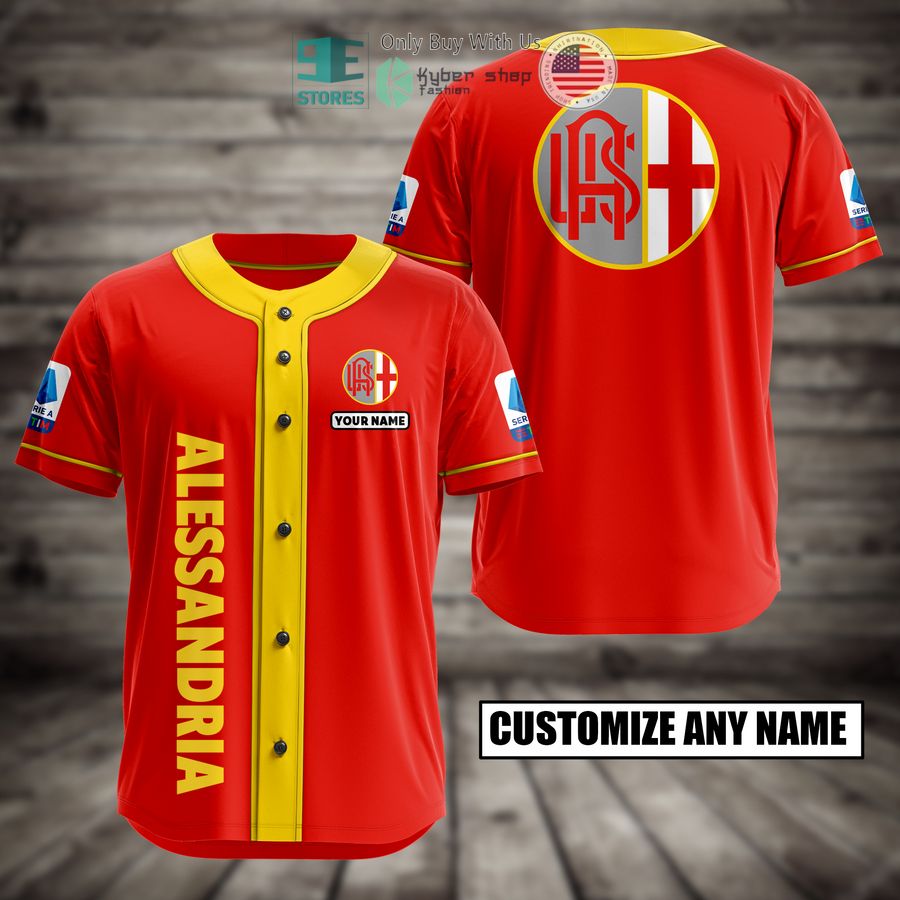 BEST Alessandria Custom Name Baseball Jersey