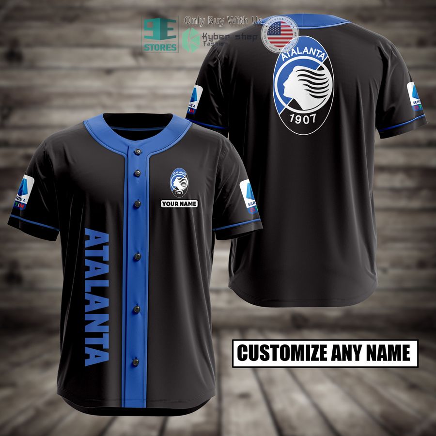 BEST Atalanta Custom Name Baseball Jersey