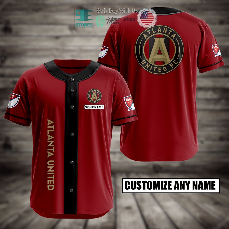 BEST Personalized Atlanta United Custom Baseball Shirt