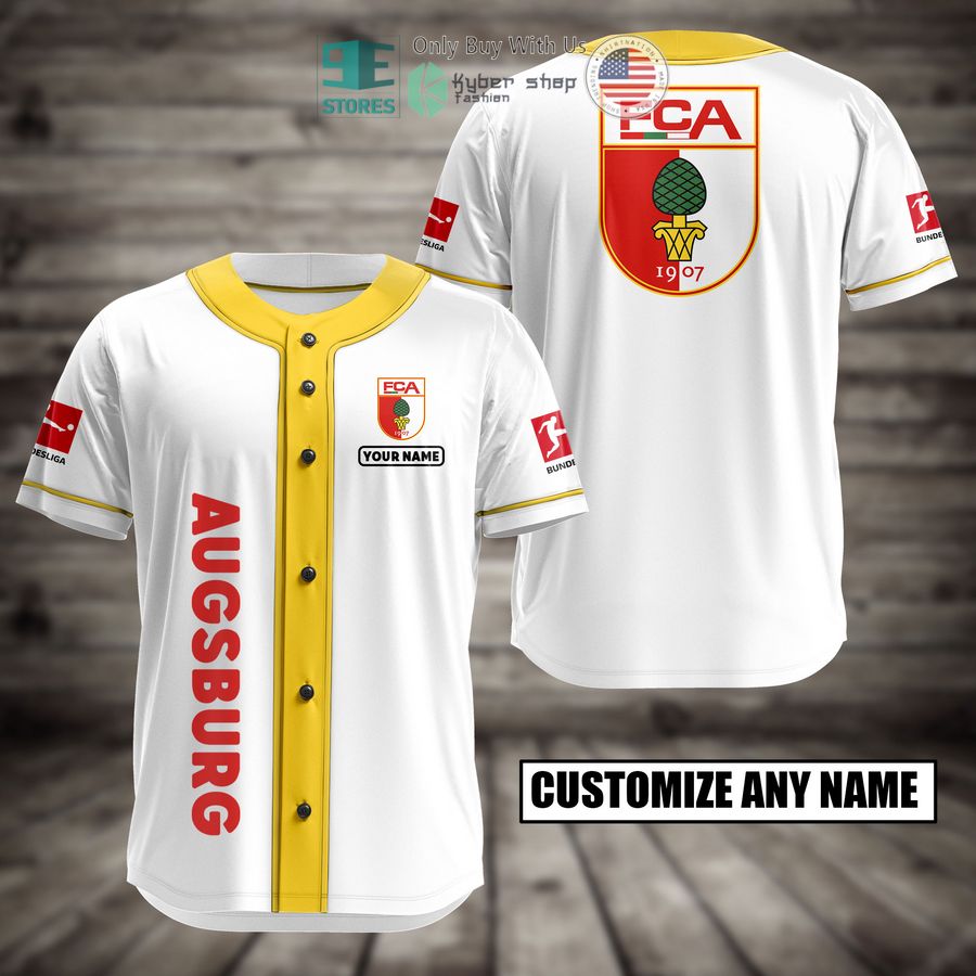 BEST Personalized Augsburg Custom Baseball Shirt