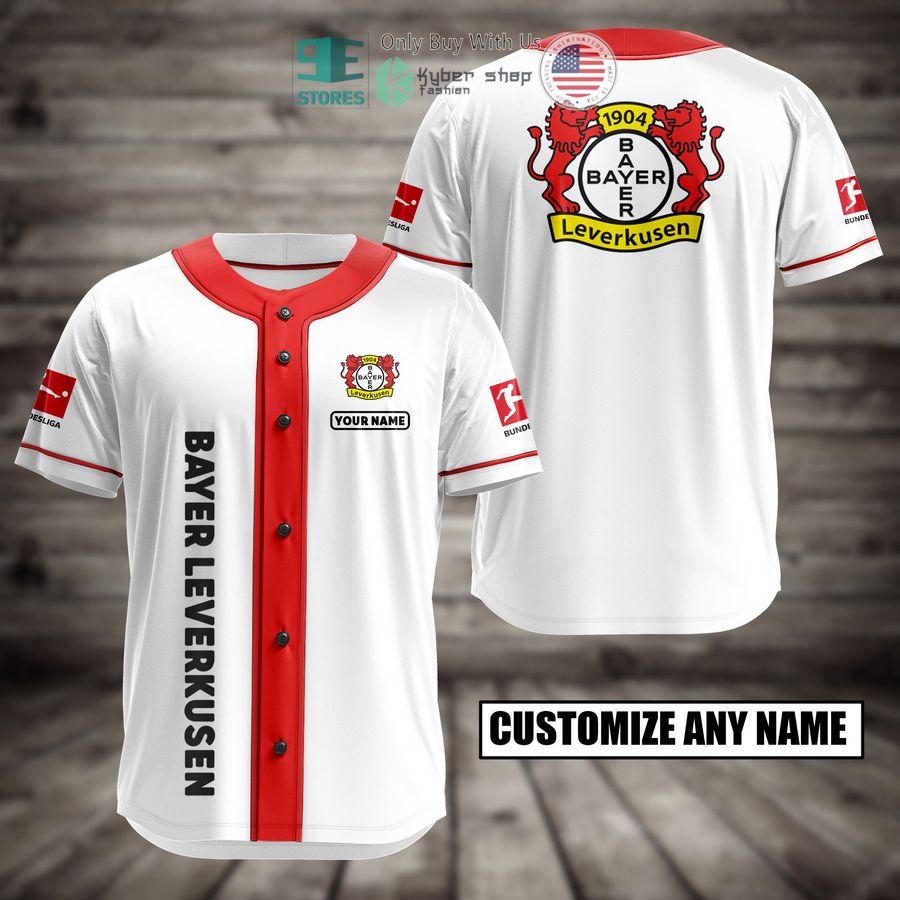 BEST Personalized Bayer Leverkusen Custom Baseball Shirt