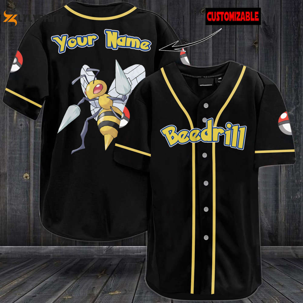 Personalized Beedrill Baseball Jersey - lylyprint.com T-Shirts, Hoodie, Sweatshirt | WearSparks.com