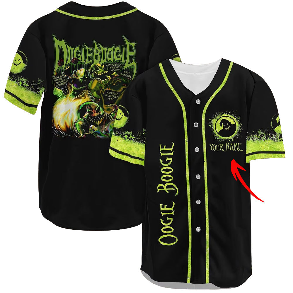 Stand out on the field with a Personalized Boogieman Baseball Jersey - Customizable Unique and High-Quality... (Image 2)