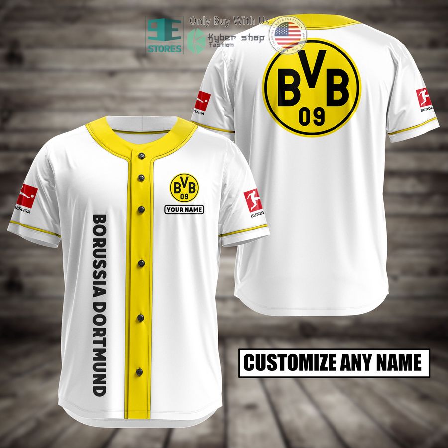 BEST Personalized Borussia Dortmund Custom Baseball Shirt