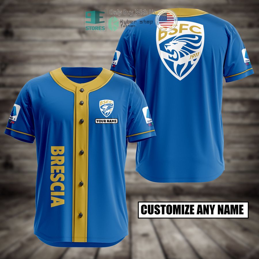 BEST Brescia Custom Name Baseball Jersey