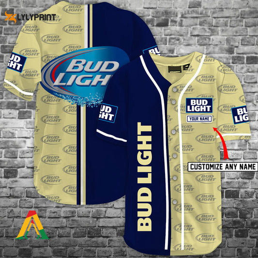 Personalized Bud Light Baseball Jersey - Gift for Men Women - lylyprint.com T-Shirts, Hoodie, Sweatshirt | WearSparks.com