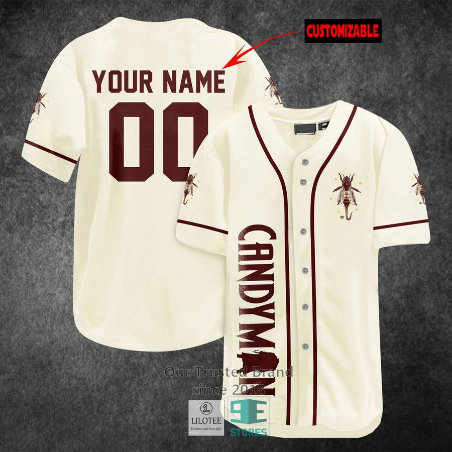 Personalized Candyman Horror Movie Baseball Jersey
