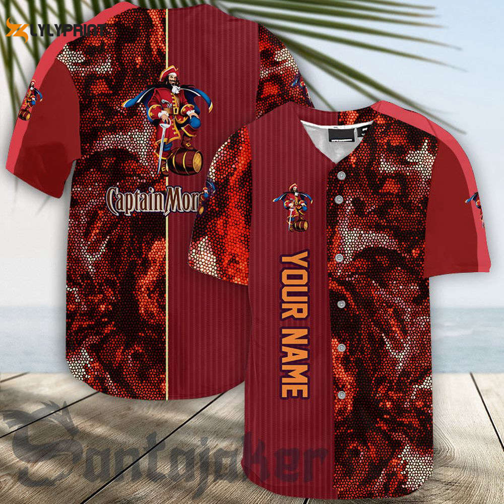Personalized Captain Morgan Galaxy Mosaic Baseball Jersey - lylyprint.com T-Shirts, Hoodie, Sweatshirt | WearSparks.com
