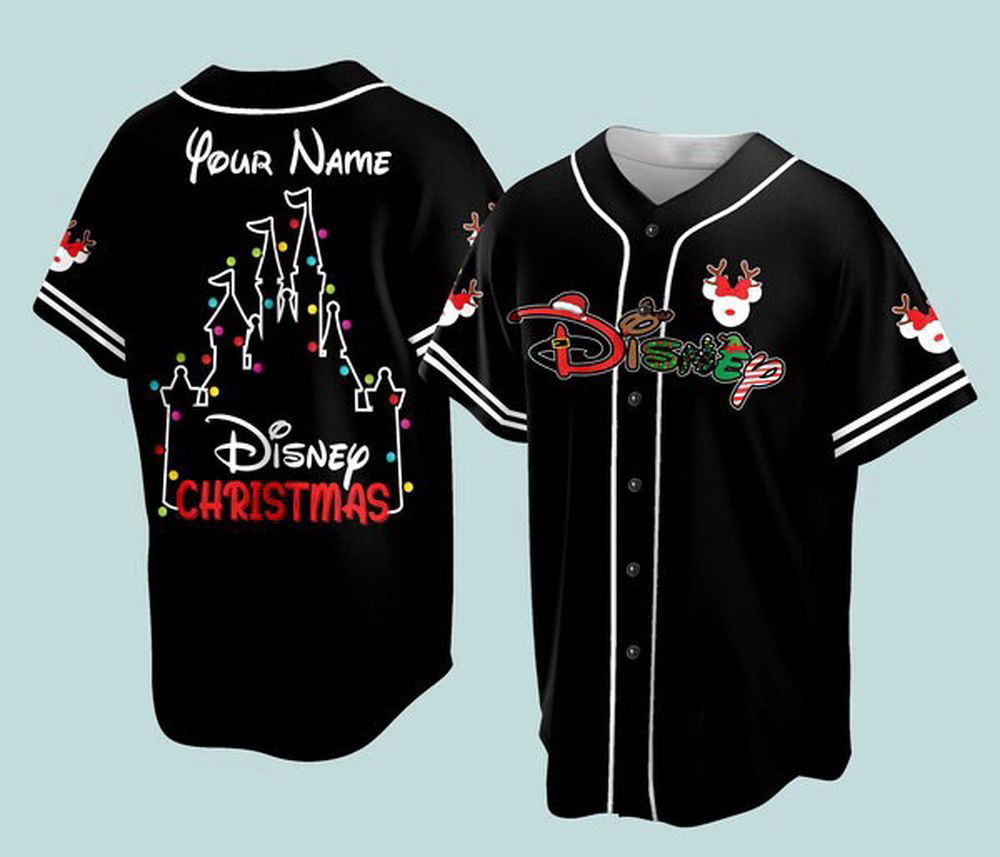 Personalized Christmas Ddisney Baseball Jersey Ddisneyland Trip - lylyprint.com T-Shirts, Hoodie, Sweatshirt (Image 3)