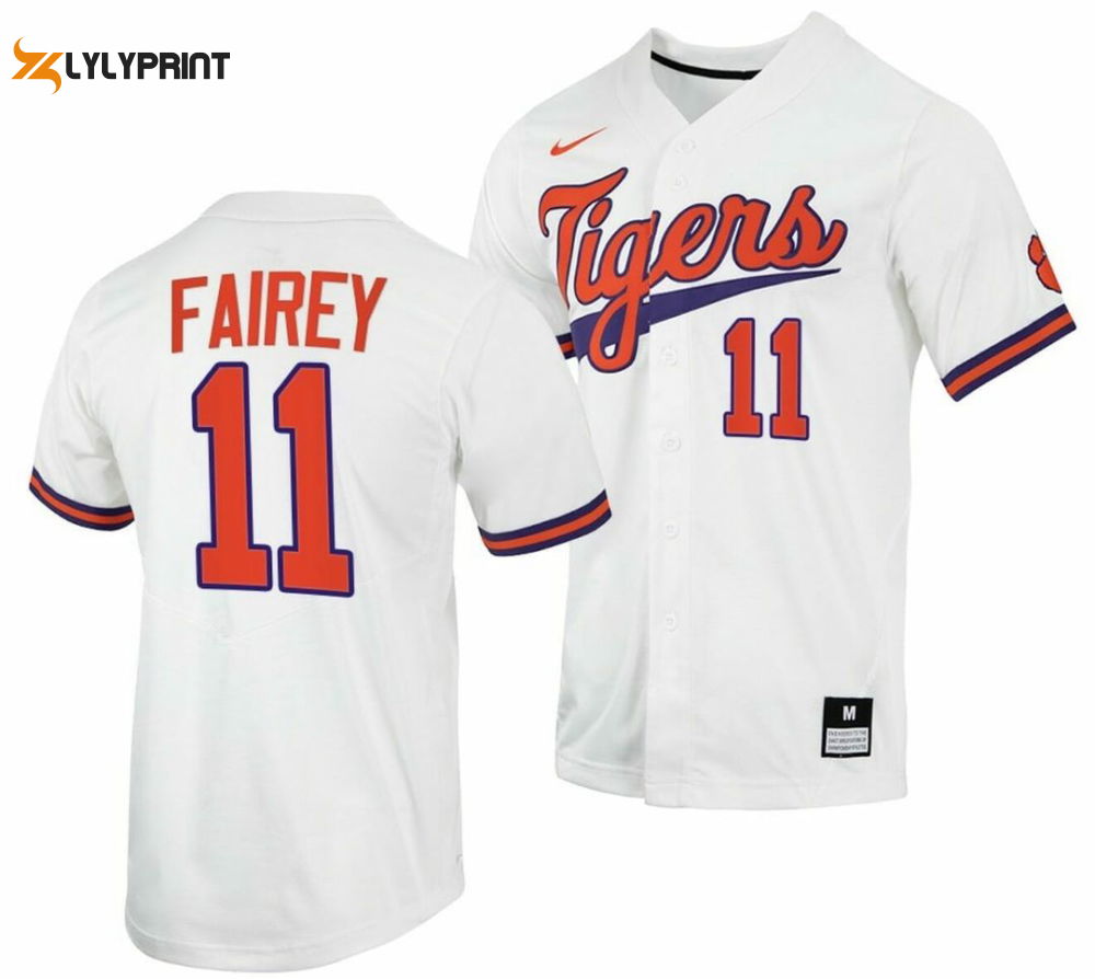 Personalized Clemson Tigers Baseball Jersey Custom Name For Fans BJ0145 - lylyprint.com T-Shirts, Hoodie,... (Image 1)