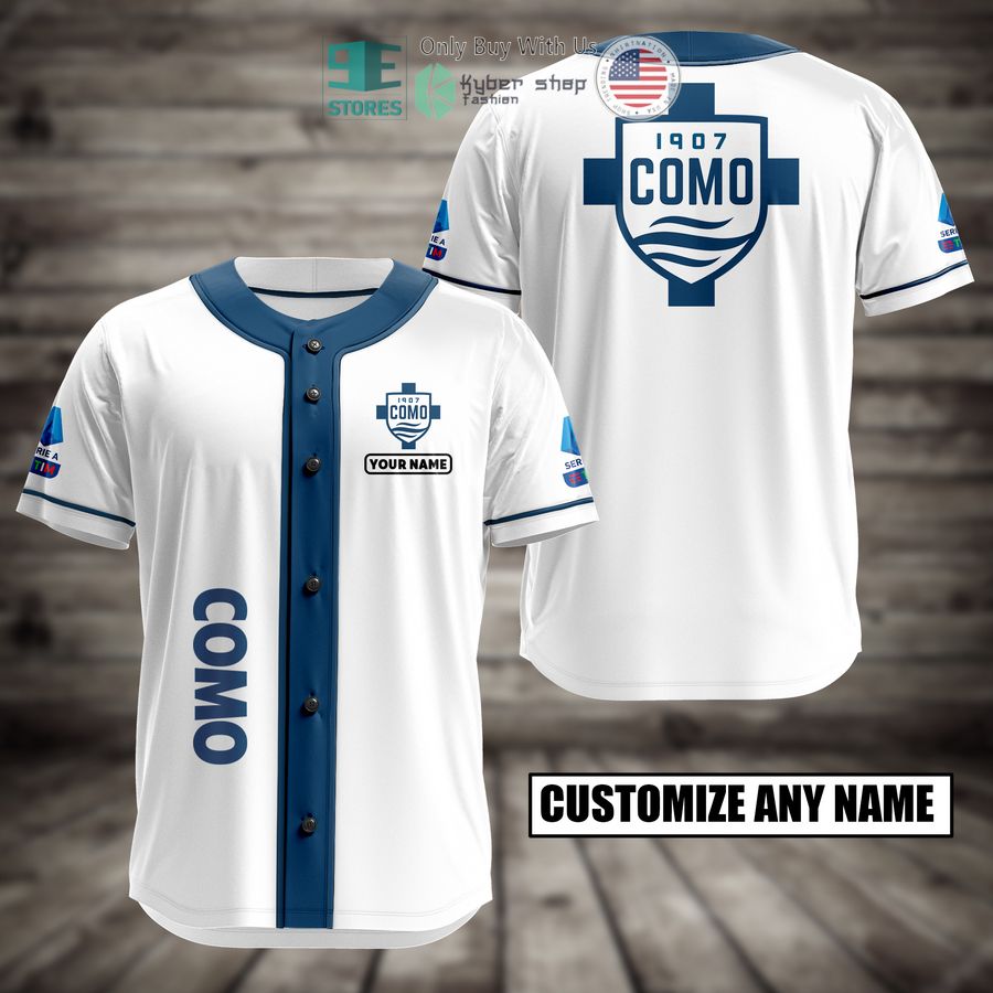 BEST Como Custom Name Baseball Jersey