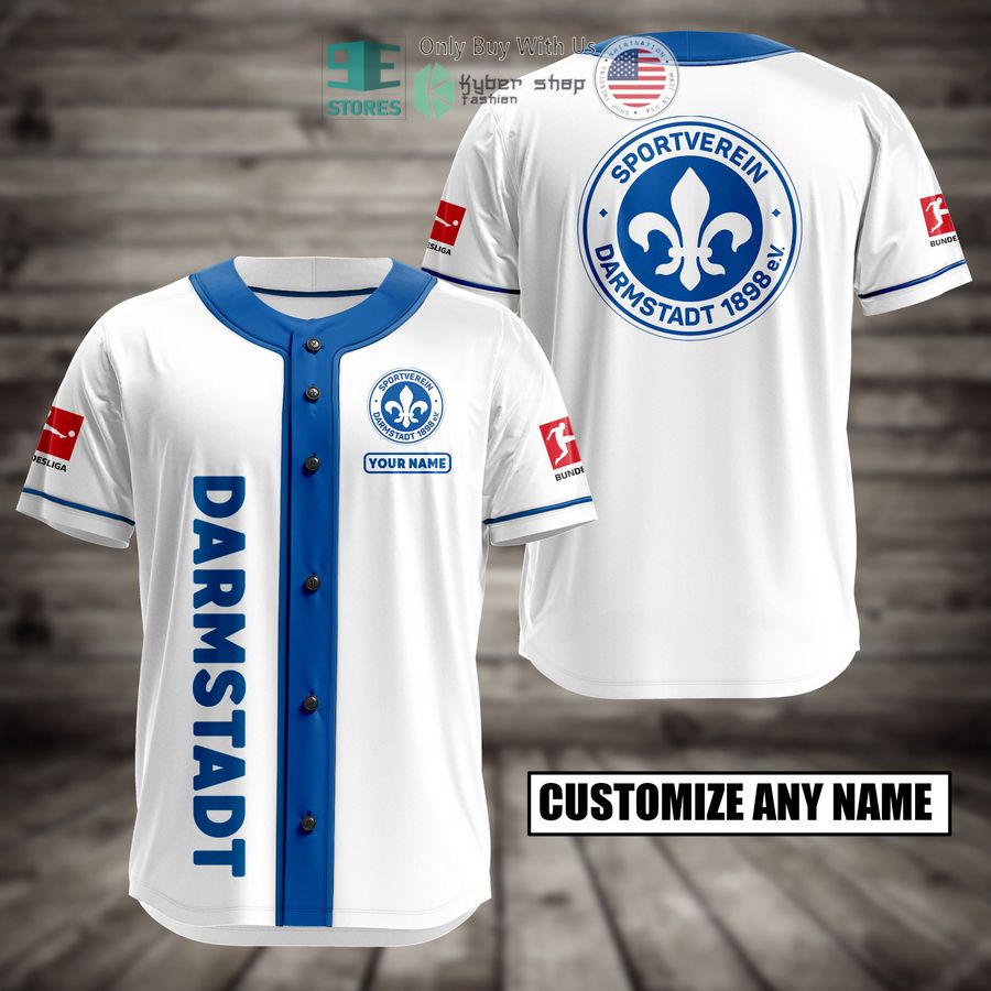 BEST Personalized Darmstadt Custom Baseball Shirt