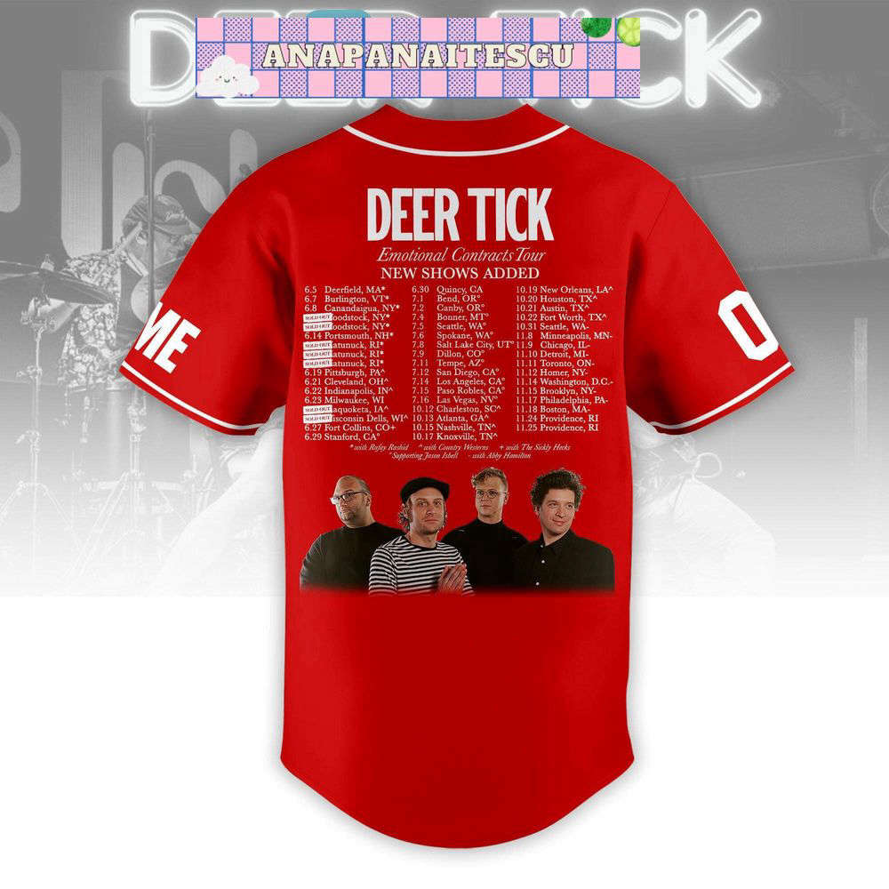 Personalized Deer Tick Baseball Jersey For Men Women - lylyprint.com T-Shirts, Hoodie, Sweatshirt | WearSparks.com (Image 2)