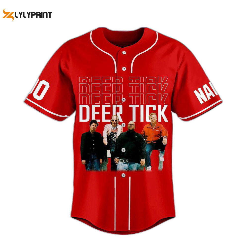 Personalized Deer Tick Baseball Jersey For Men Women - lylyprint.com T-Shirts, Hoodie, Sweatshirt | WearSparks.com (Image 1)