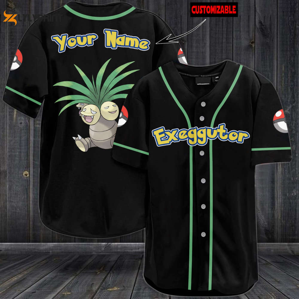 Personalized Exeggutor Baseball Jersey - lylyprint.com T-Shirts, Hoodie, Sweatshirt | WearSparks.com