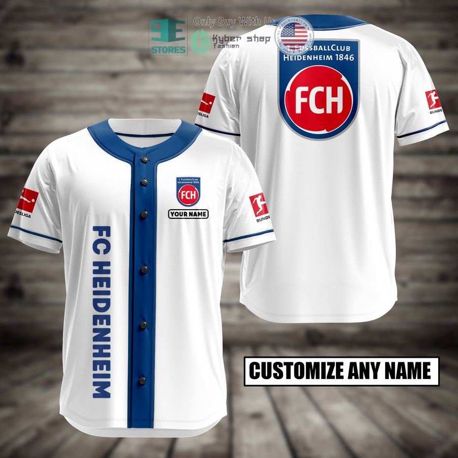 BEST Personalized FC Heidenheim Custom Baseball Shirt
