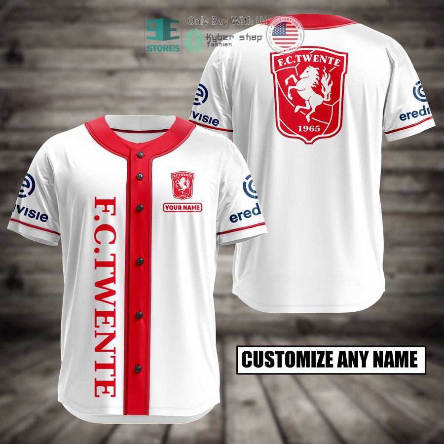 BEST FC Twente Custom Name Baseball Jersey