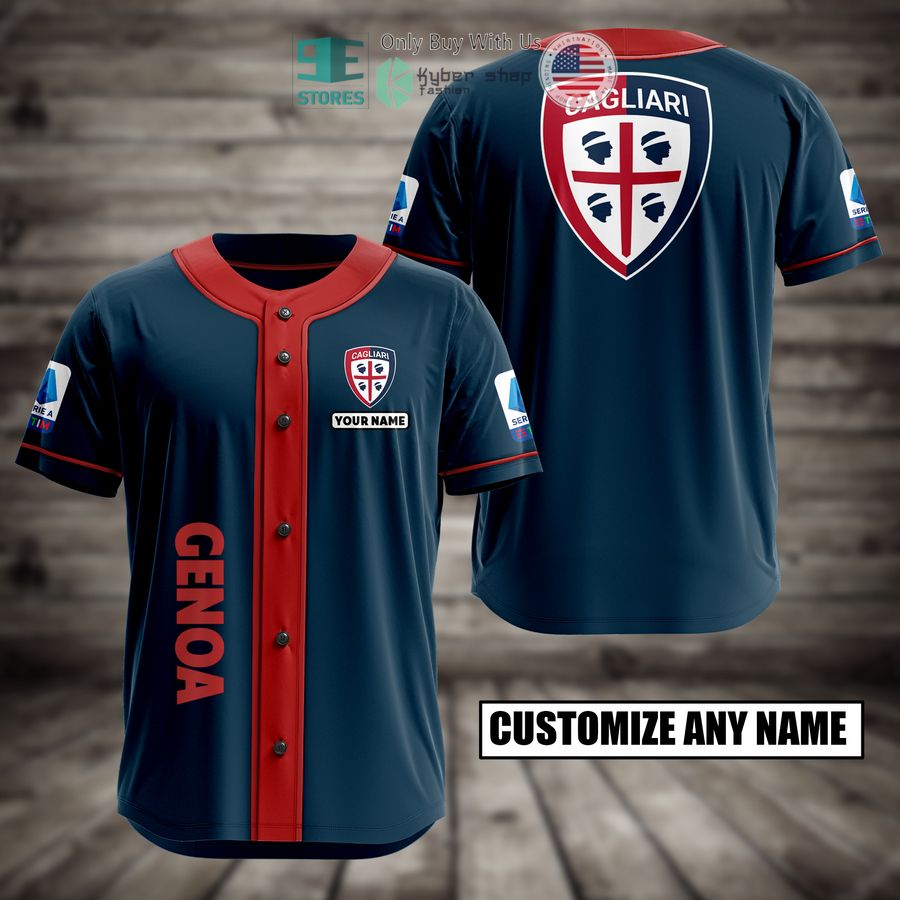 BEST Genoa Custom Name Baseball Jersey