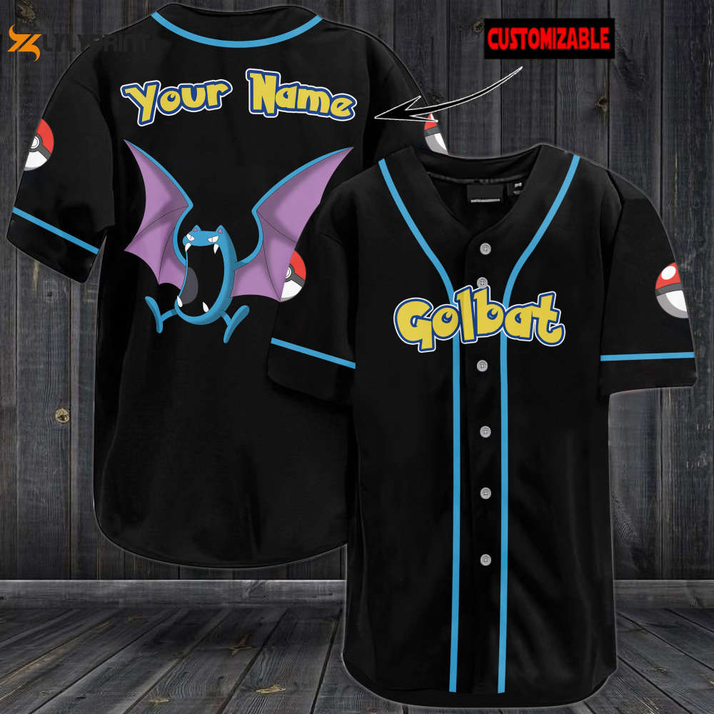 Personalized Golbat Baseball Jersey - lylyprint.com T-Shirts, Hoodie, Sweatshirt | WearSparks.com