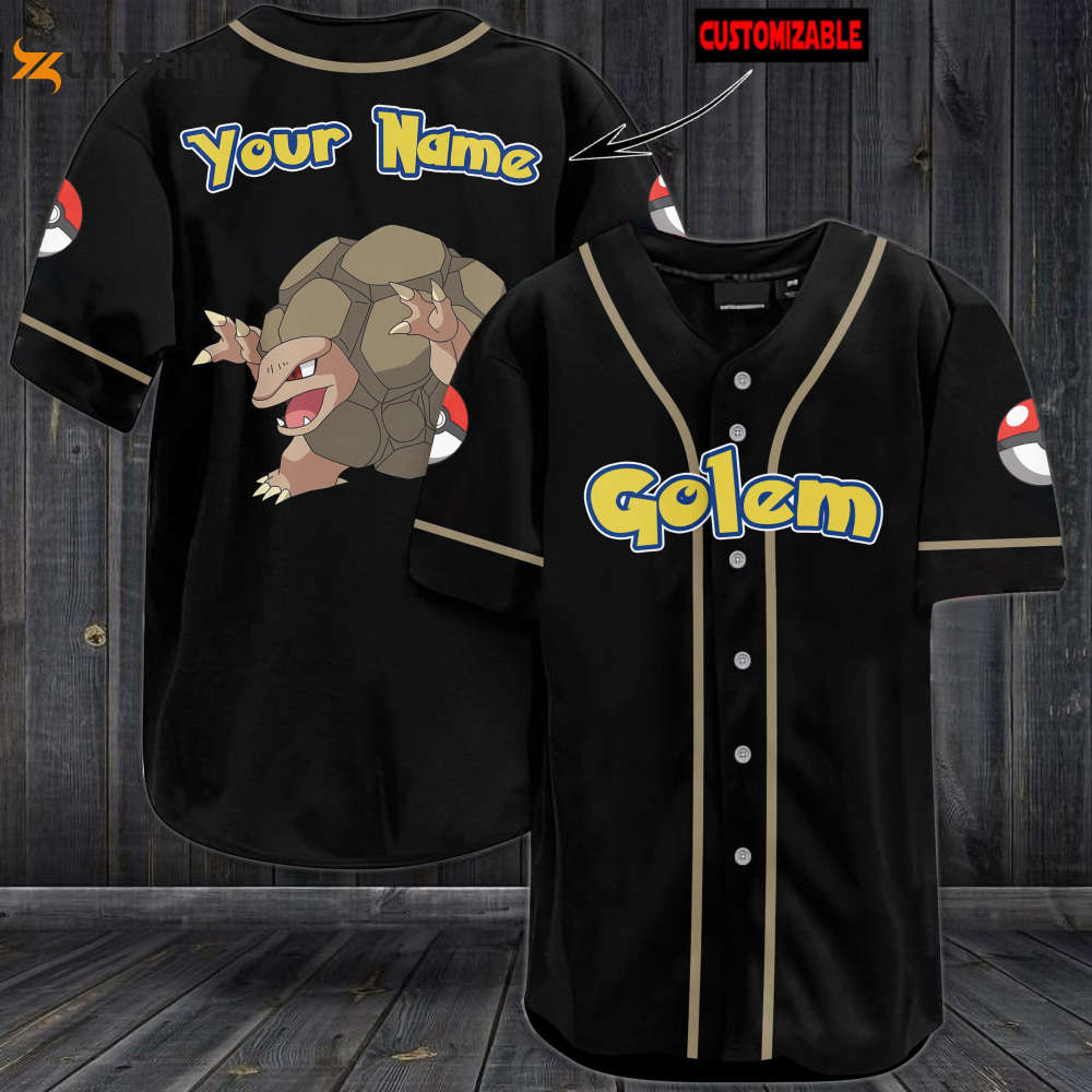 Personalized Golem Baseball Jersey - lylyprint.com T-Shirts, Hoodie, Sweatshirt | WearSparks.com