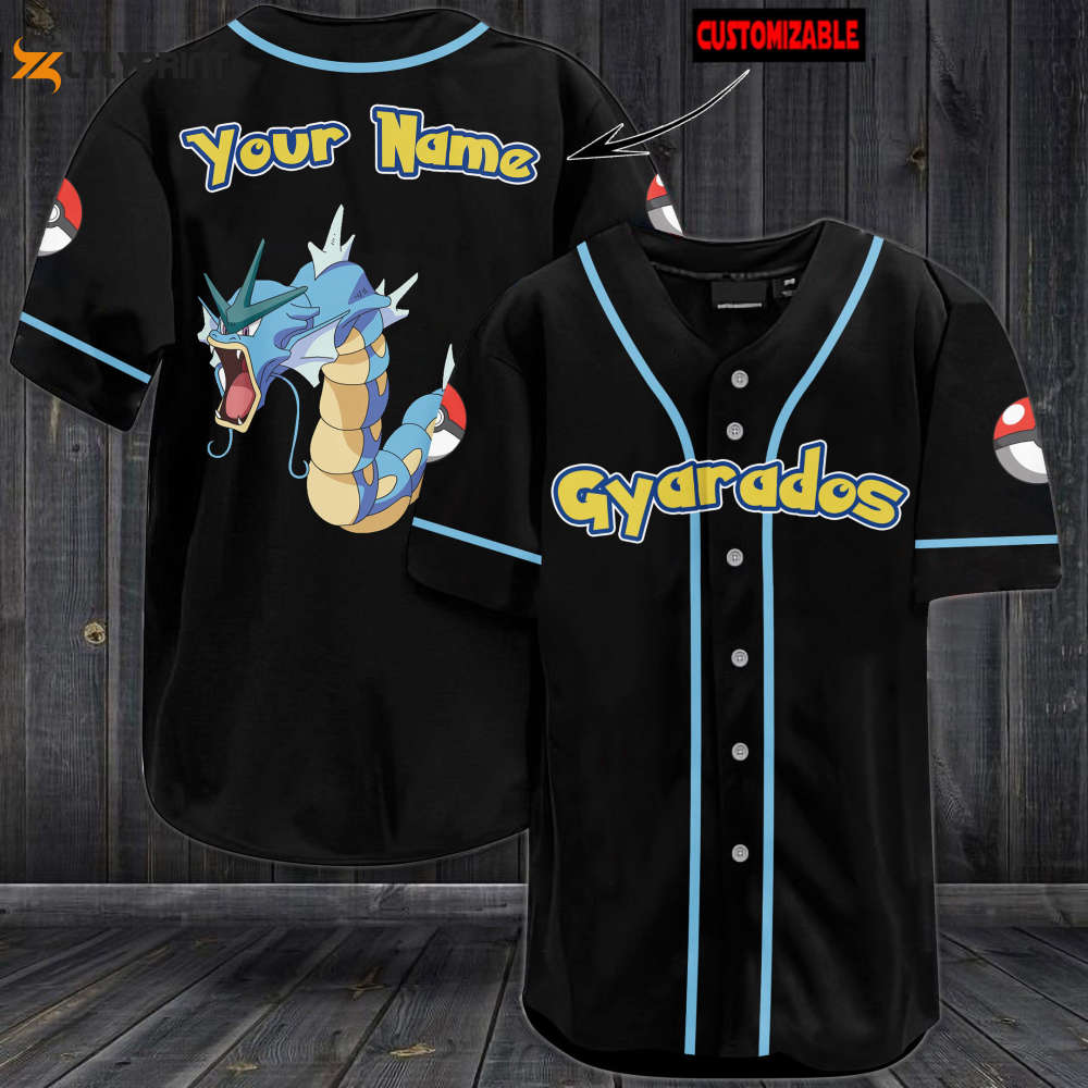 Personalized Gyarados Baseball Jersey - lylyprint.com T-Shirts, Hoodie, Sweatshirt | WearSparks.com