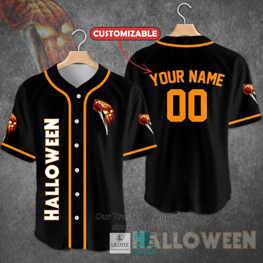 Personalized Halloween 1978 Horror Movie Baseball Jersey