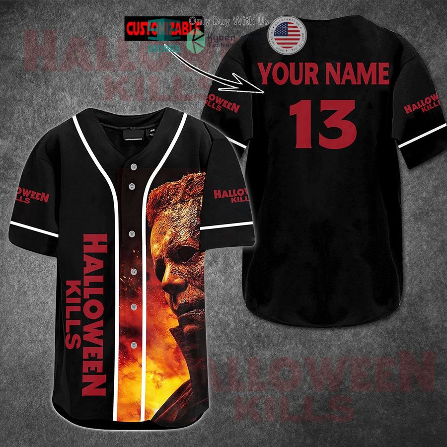 BEST Personalized Halloween Kills Michael Myers Baseball Jersey
