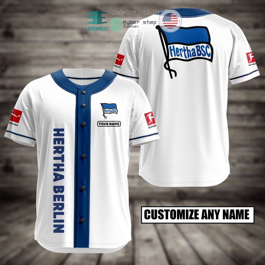 BEST Personalized Hertha Berlin Custom Baseball Shirt