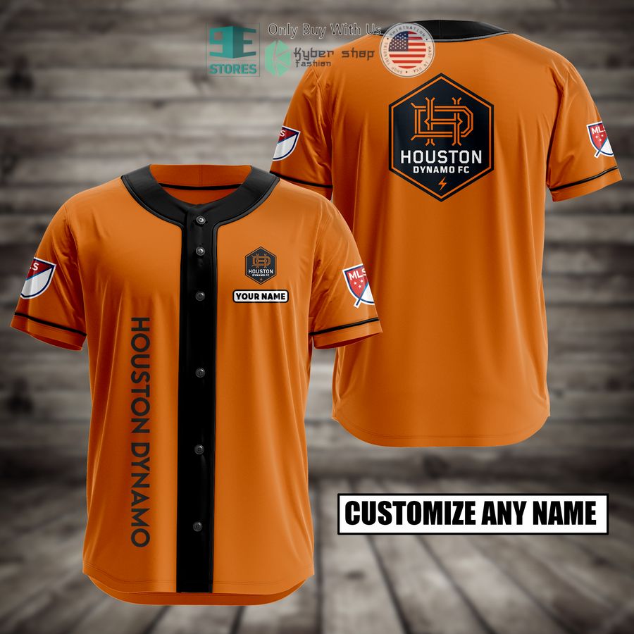 BEST Personalized Houston Dynamo Custom Baseball Shirt