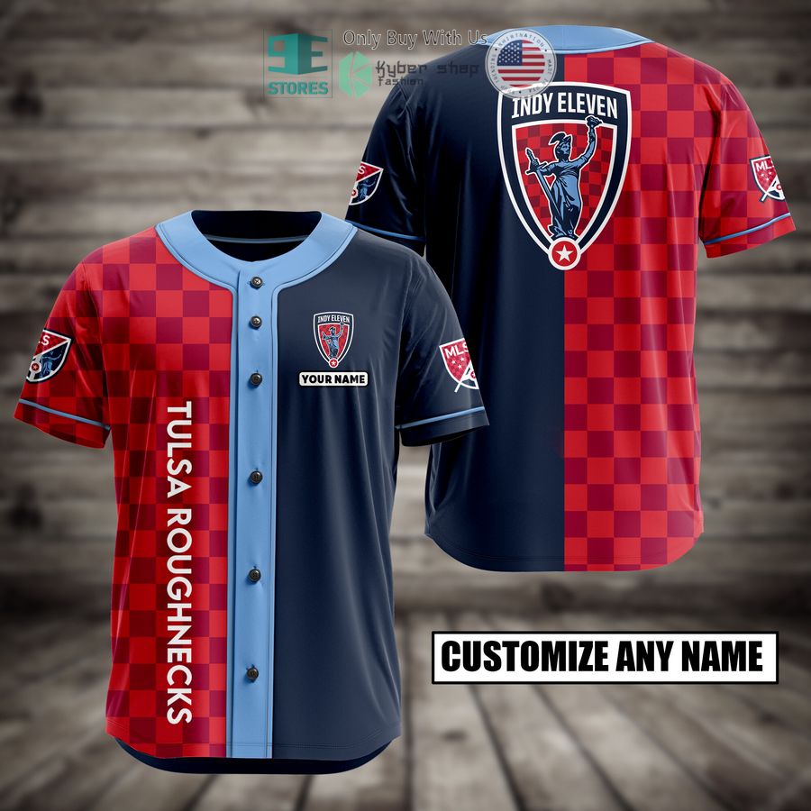 BEST Personalized Indy Eleven Custom Baseball Shirt