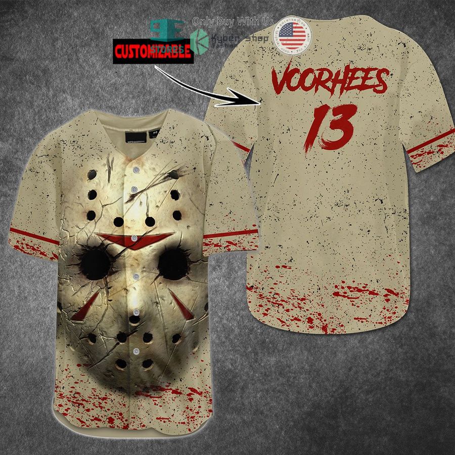 BEST Personalized Jason Voorhees blood Baseball Jersey
