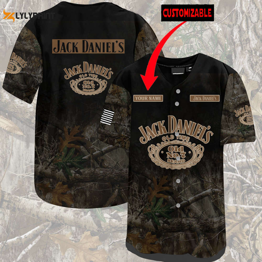 Personalized JD Old No 7 Woods All Over Print 3D Unisex Baseball Jersey - lylyprint.com T-Shirts, Hoodie, Sweatshirt