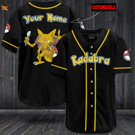 Personalized Kadabra Baseball Jersey - lylyprint.com T-Shirts, Hoodie, Sweatshirt | WearSparks.com