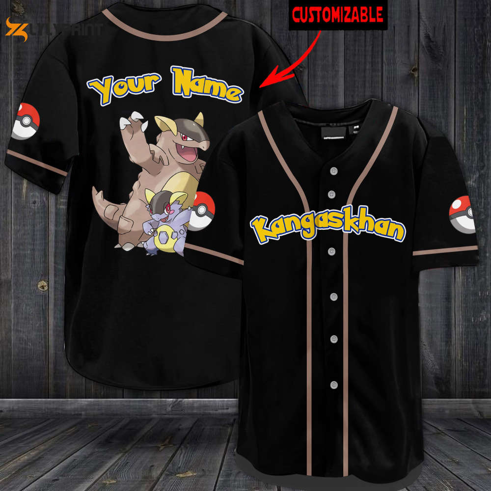 Personalized Kangaskhan Baseball Jersey - lylyprint.com T-Shirts, Hoodie, Sweatshirt | WearSparks.com