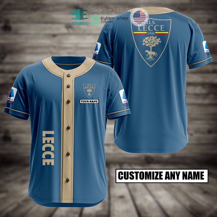 BEST Lecce Custom Name Baseball Jersey
