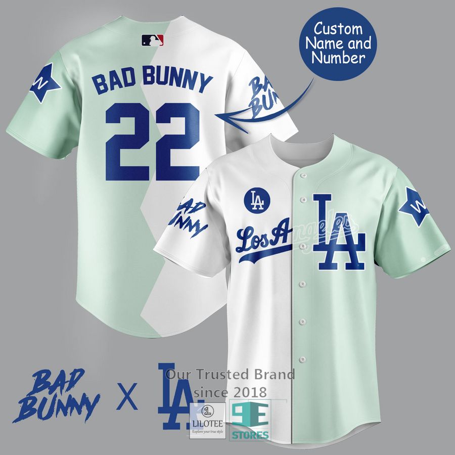 Personalized Los Angeles Dodgers Baseball Jersey