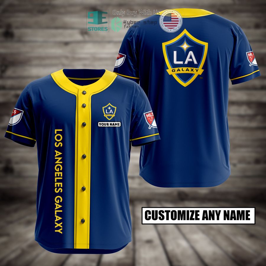 BEST Personalized Los Angeles Galaxy Custom Baseball Shirt