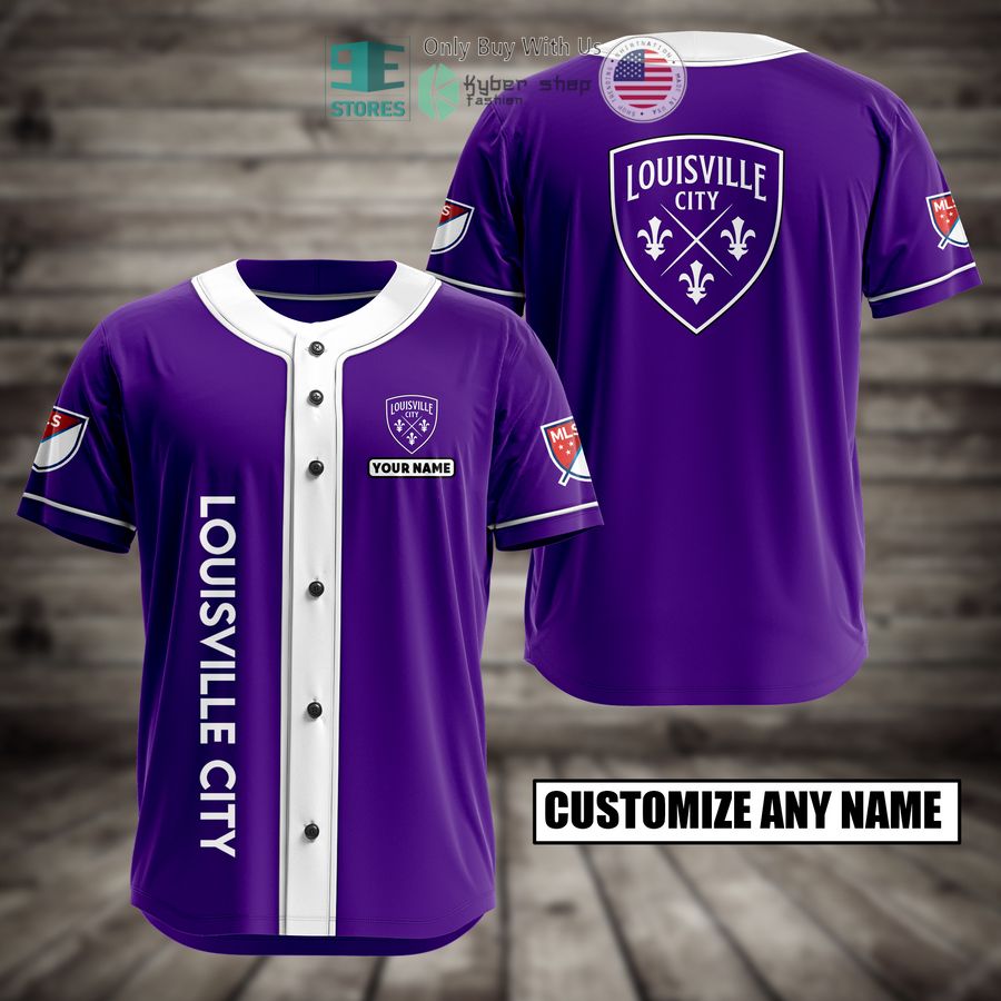 BEST Personalized Louisville City Custom Baseball Shirt