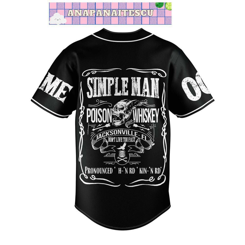 Personalized Lynyrd Skynyrd Baseball Jersey For Men Women - lylyprint.com T-Shirts, Hoodie, Sweatshirt (Image 2)