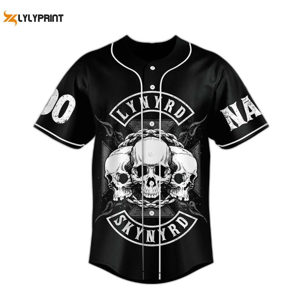 Personalized Lynyrd Skynyrd Baseball Jersey For Men Women - lylyprint.com T-Shirts, Hoodie, Sweatshirt (Image 1)