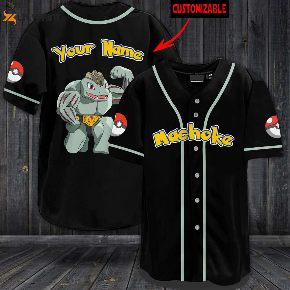 Personalized Machoke Baseball Jersey - lylyprint.com T-Shirts, Hoodie, Sweatshirt | WearSparks.com