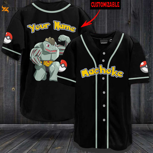 Personalized Machoke Baseball Jersey - lylyprint.com T-Shirts, Hoodie, Sweatshirt | WearSparks.com