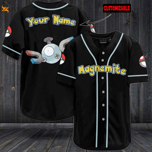 Personalized Magnemite Baseball Jersey - lylyprint.com T-Shirts, Hoodie, Sweatshirt | WearSparks.com