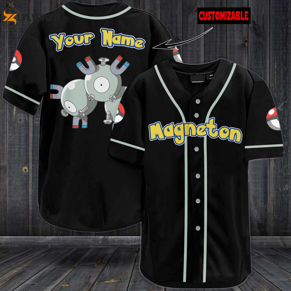 Personalized Magneton Baseball Jersey - lylyprint.com T-Shirts, Hoodie, Sweatshirt | WearSparks.com