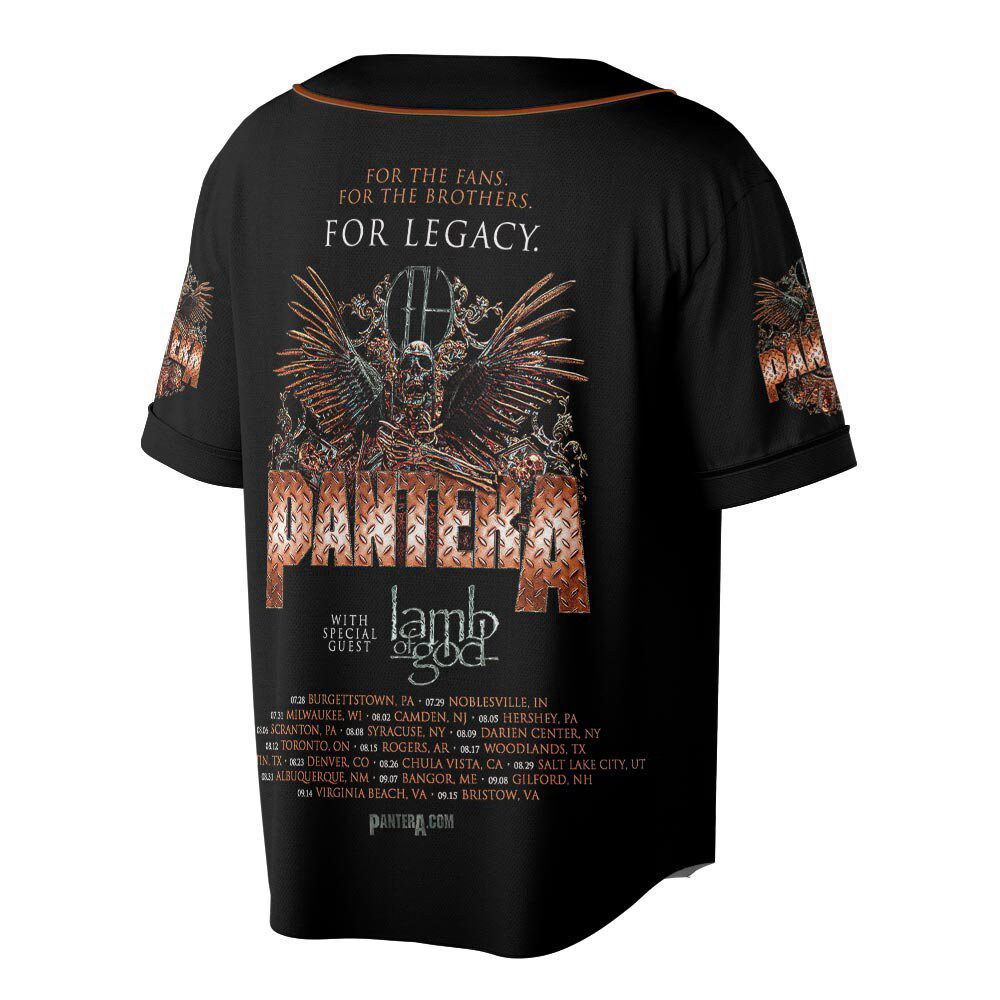 Personalized Mayhem Skull Tour 2023 With Lamp Of God Baseball Jersey For Men Women - lylyprint.com T-Shirts,... (Image 2)