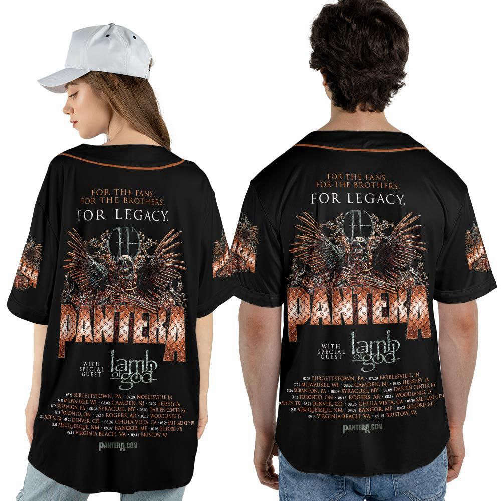 Personalized Mayhem Skull Tour 2023 With Lamp Of God Baseball Jersey For Men Women - lylyprint.com T-Shirts,... (Image 4)